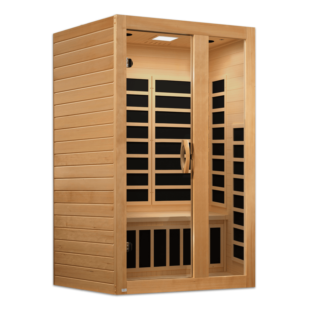 Dynamic Saunas Serena 2 Person Ultra Low EMF FAR IR Sauna (DYN-6229-01 Elite)