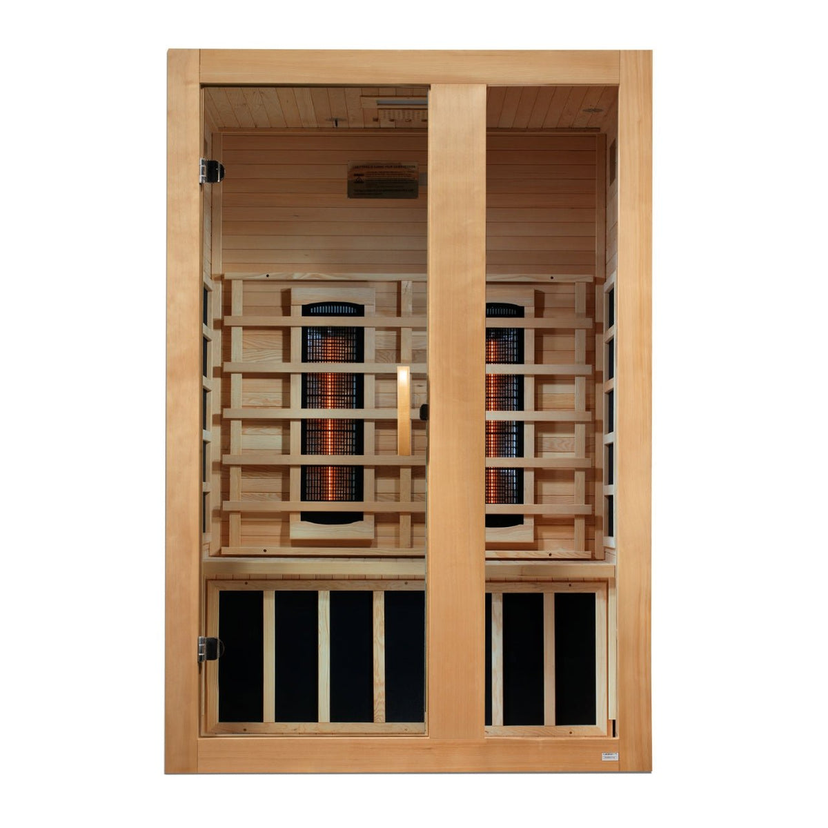 Dynamic Saunas Serena 2 Person Full Spectrum Infrared Sauna (DYN-6229-03 FS)
