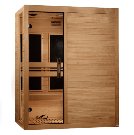 Dynamic Saunas Toscana 3 Person Low EMF FAR IR Sauna (DYN-6315-05)