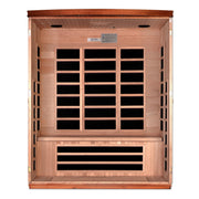 Dynamic Saunas Lugano 3 Person Ultra Low EMF FAR IR Sauna (DYN-6336-02 Elite) image 3