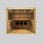 Dynamic Saunas Lugano 3 Person Ultra Low EMF FAR IR Sauna (DYN-6336-02 Elite) image 4