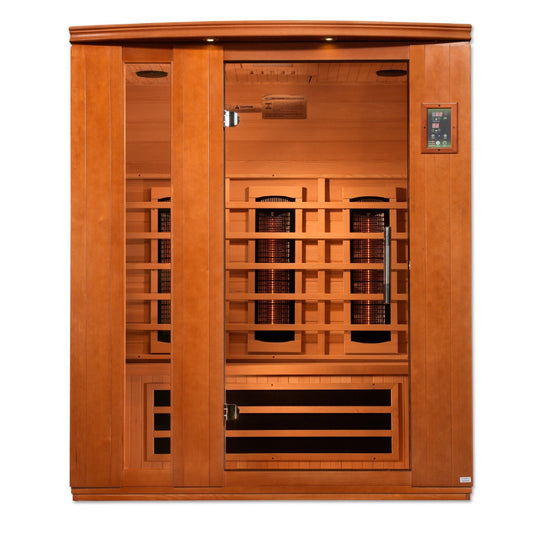Dynamic Saunas Lugano 3 Person Full Spectrum IR Sauna (DYN-6336-03 FS)