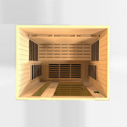 Dynamic Saunas Lugano 3 Person Full Spectrum IR Sauna (DYN-6336-03 FS) image 5