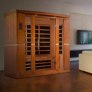Dynamic Saunas Bergamo 4 Person Ultra Low EMF Far IR Sauna (DYN-6440-01 Elite) image 21