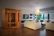 Dynamic Saunas Bergamo 4 Person Ultra Low EMF Far IR Sauna (DYN-6440-01 Elite) image 4