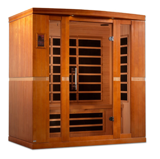 Dynamic Saunas Bergamo 4 Person Low EMF Far IR Sauna (DYN-6440-01)