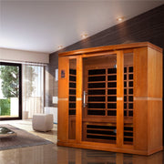 Dynamic Saunas Bergamo 4 Person Low EMF Far IR Sauna (DYN-6440-01) image 4