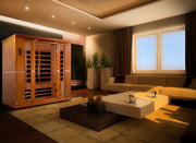 Dynamic Saunas Bergamo 4 Person Ultra Low EMF Far IR Sauna (DYN-6440-01 Elite) image 11
