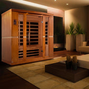 Dynamic Saunas Bergamo 4 Person Ultra Low EMF Far IR Sauna (DYN-6440-01 Elite) image 10