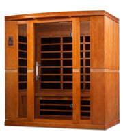 Dynamic Saunas Bergamo 4 Person Ultra Low EMF Far IR Sauna (DYN-6440-01 Elite) image 6