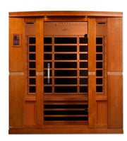 Dynamic Saunas Bergamo 4 Person Ultra Low EMF Far IR Sauna (DYN-6440-01 Elite) image 7