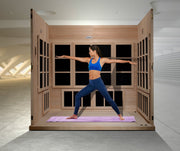 Golden Designs Catalonia 8 Person Near Zero EMF FAR IR Sauna (GDI-6880-02 Elite) image 10