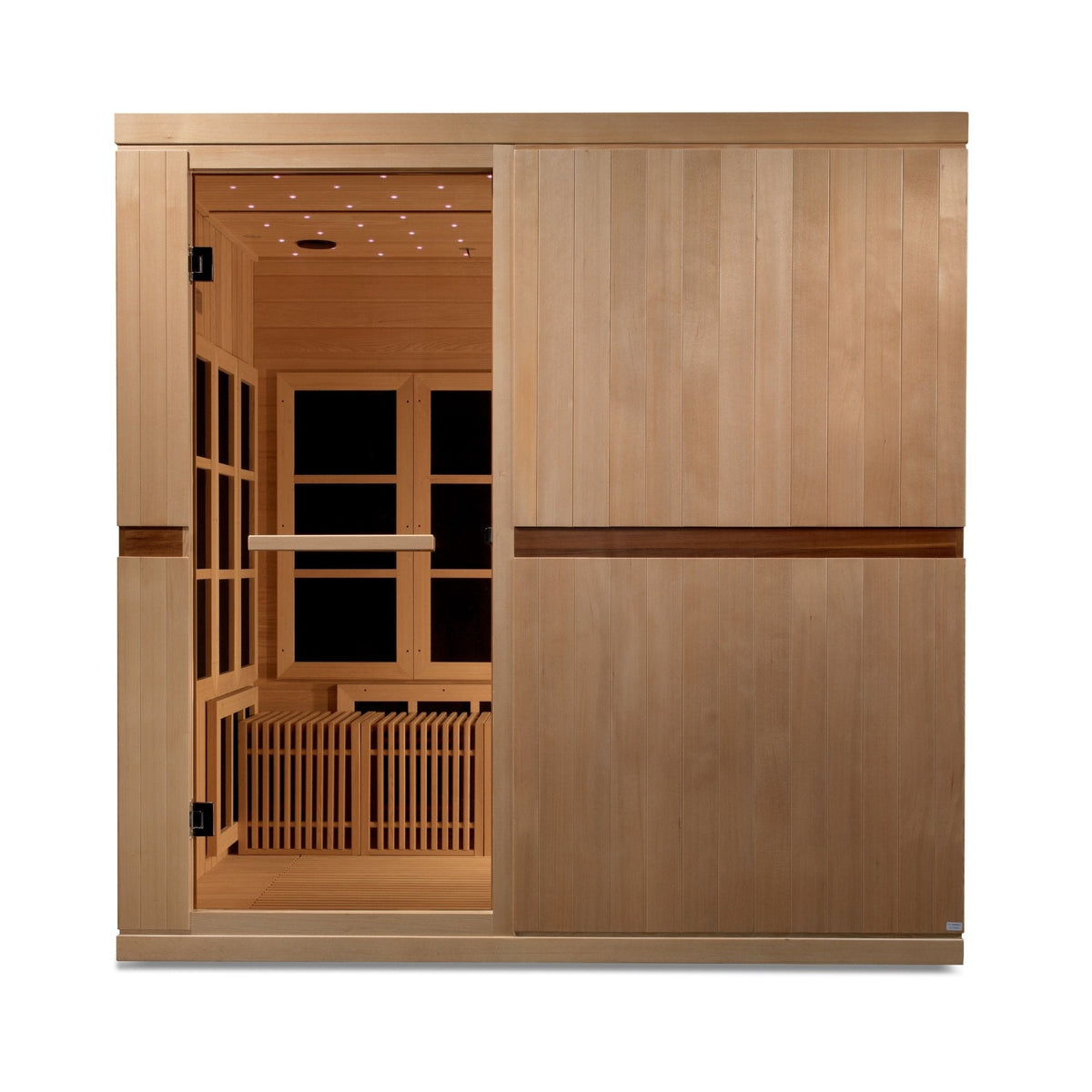 Golden Designs Catalonia 8 Person Near Zero EMF FAR IR Sauna (GDI-6880-02 Elite)