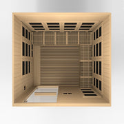 Golden Designs Catalonia 8 Person Near Zero EMF FAR IR Sauna (GDI-6880-02 Elite) image 7