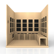 Golden Designs Catalonia 8 Person Near Zero EMF FAR IR Sauna (GDI-6880-02 Elite) image 8