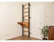 BenchK Series 7 712 Wall Bars Swedish Ladder with Adjustable Pull-Up Bar & Versatile Bench for Home Fitness image 10