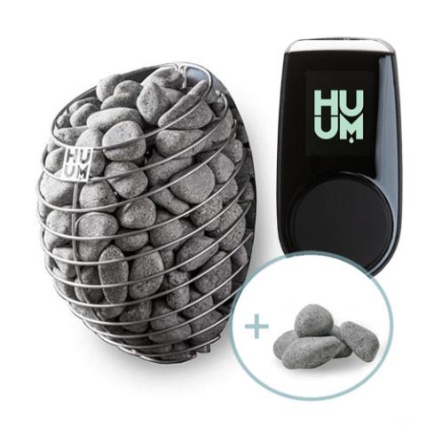 HUUM DROP 6STU 6.0 kW Sauna Heater Package - Stylish Design, Durable, Energy Efficient