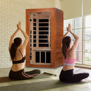 Avila 1-2-person Low EMF Infrared Sauna - Canadian Hemlock image 11