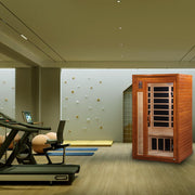 Barcelona 1-2-person Low EMF Infrared Sauna - Canadian Hemlock image 13