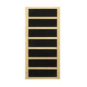 Barcelona 1-2-person Low EMF Infrared Sauna - Canadian Hemlock image 4