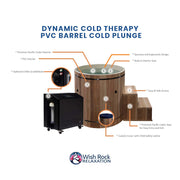 Dynamic Cold Therapy PVC Barrel Cold Plunge image 8