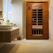 Versailles 2-person Low EMF Infrared Sauna - Canadian Hemlock image 14