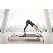 Elina Pilates Elite Cadillac Style Reformer Bundle with Half-Trapeze Tower, Jump Board & Custom Upholstery image 11