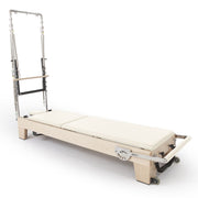 Elina Pilates Elite Cadillac Style Reformer Bundle with Half-Trapeze Tower, Jump Board & Custom Upholstery image 18