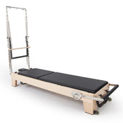 Elina Pilates Elite Cadillac Style Reformer Bundle with Half-Trapeze Tower, Jump Board & Custom Upholstery image 14