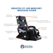 Ergotec ET-100 Mercury Massage Chair image 4