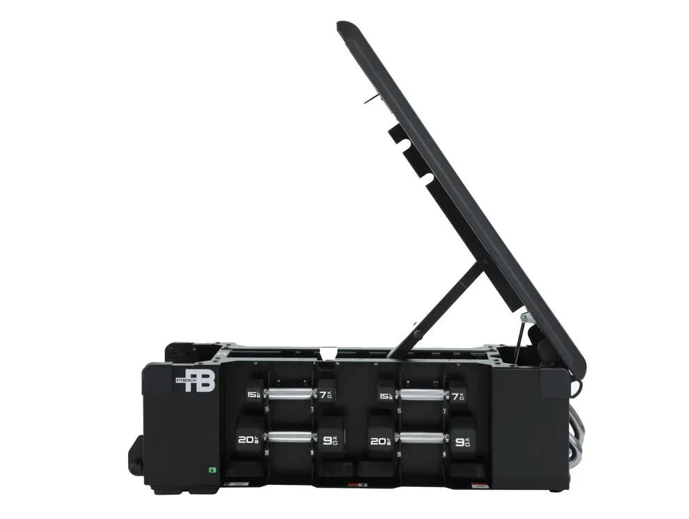 FITBENCH Studio - All in One Bench with Weights and Storage