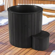 SaunaLife Model S1B 1-Person Hot and Cold Immersion Tub in Black image 5
