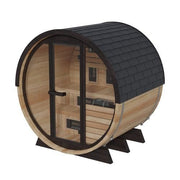 Finnmark 4 Person FD-7 Traditional-Infrared Hybrid Barrel Sauna image 5
