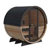 Finnmark 4 Person FD-7 Traditional-Infrared Hybrid Barrel Sauna image 6