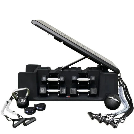 FITBENCH Free - All in One Bench with Weights and Storage