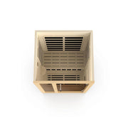 Dynamic Llumeneres 2-Person Ultra Low EMF FAR Infrared Sauna - Canadian Hemlock image 8