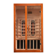 Dynamic Santiago 2-Person Full Spectrum Near Zero EMF Sauna - Canadian Hemlock image 6
