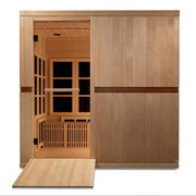 Golden Designs Catalonia 8-person PureTech™ Near Zero EMF (Under 2MG) FAR Infrared Sauna (Canadian Hemlock) image 6