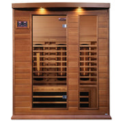 Maxxus 3-Person Full Spectrum Infrared Sauna - Canadian Red Cedar image 4