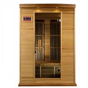 Maxxus "Cholet Edition" 2-Person Near Zero EMF FAR Infrared Sauna - Canadian Red Cedar image 4