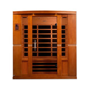 Dynamic Bergamo 4-Person Low EMF FAR Infrared Sauna - Canadian Hemlock image 3