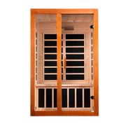 Dynamic Santiago Elite 2-Person Ultra Low EMF FAR Infrared Sauna - Canadian Hemlock image 3