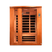 Dynamic Lugano 3-person Low EMF FAR Infrared Sauna - Canadian Hemlock image 3