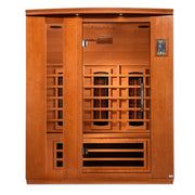 Dynamic Lugano 3-Person Full Spectrum Near Zero EMF Sauna - Canadian Hemlock image 4