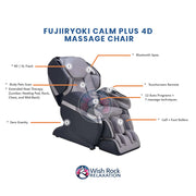 Fujiiryoki Calm Plus 4D Massage Chair image 4