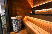 Leil Saunas Viva 210 - 4 Person Outdoor Traditional Sauna Kit image 13
