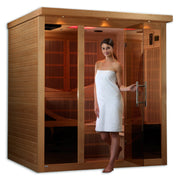 Golden Designs Monaco 6 Person Near Zero EMF Far IR Sauna (GDI-6996-01 Elite) image 2