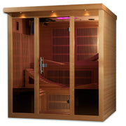 Golden Designs Monaco 6 Person Near Zero EMF Far IR Sauna (GDI-6996-01 Elite) image 3