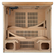 Golden Designs Monaco 6 Person Near Zero EMF Far IR Sauna (GDI-6996-01 Elite) image 4