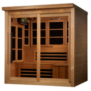 Golden Designs 6 Person Near Zero EMF Far IR Sauna (GDI-6996-02)